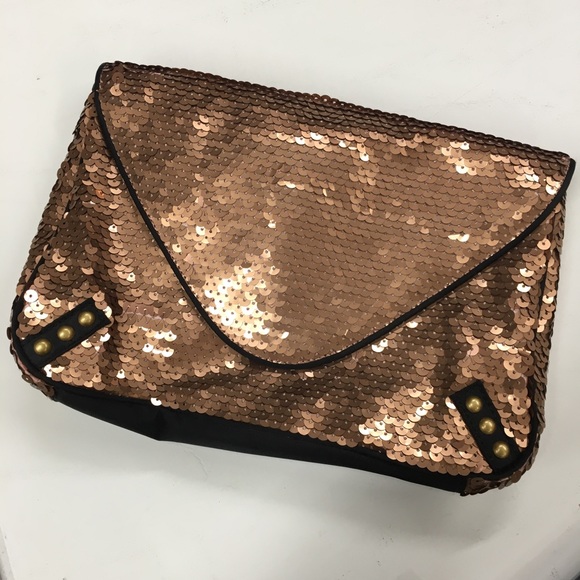 R&Em Sequins Clutch - Picture 1 of 8
